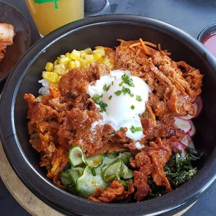 Spicy Pork Bibimbap