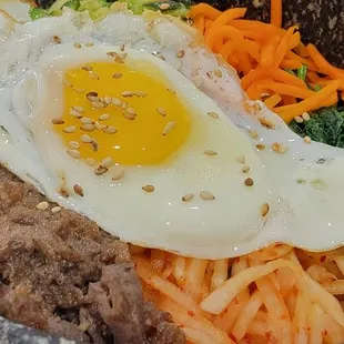 Hot stone bowl..prepared very well.