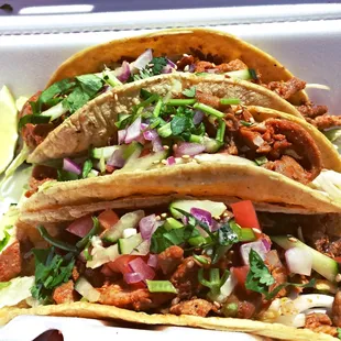 The eponymous bulgogi tacos