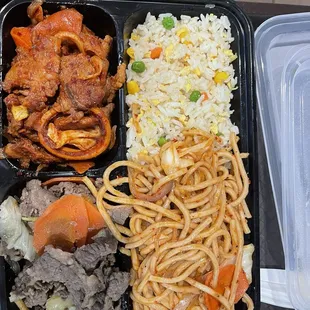 Large Size Plate - Bulgogi On Top