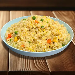 a bowl of rice and vegetables