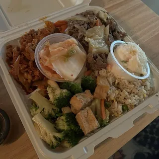 Large Size Plate - Bulgogi On Top