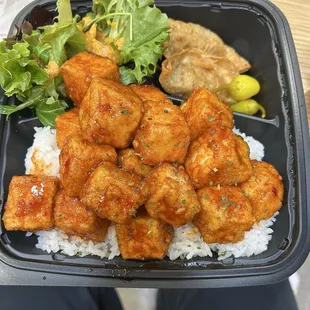 0. Fried Tofu With Rice