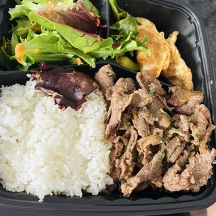 1. Beef Bulgogi With Rice