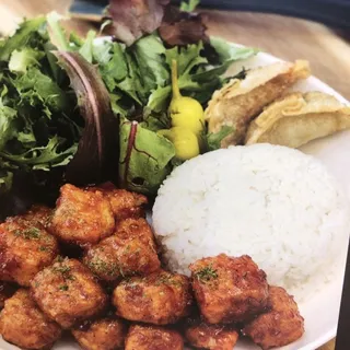 0. Fried Tofu With Rice