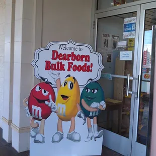 Sign in the mall breezeway.