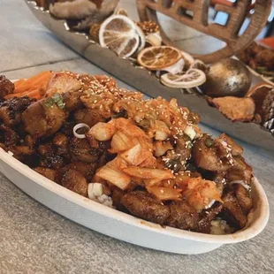 Korean BBQ Chicken Bowl