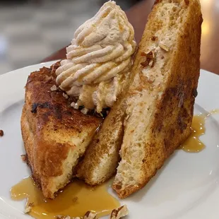 Eggnog French toast