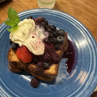 Triple Berry French Toast