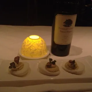 Truffle Deviled Eggs