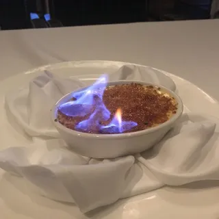 Crème Brûlée Flambée