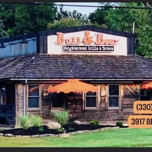 the outside of a restaurant