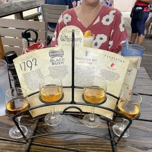 Whiskey flight