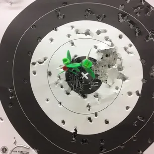 Just completed a near perfect end of ten arrows, 299 out of a possible 300. Was so dang close to me second 300!