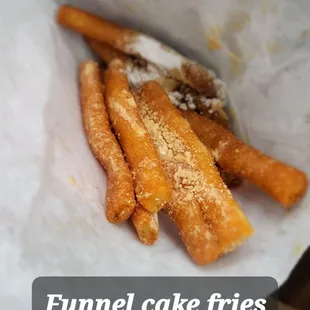 Funnel cake fries