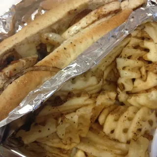 Chicken Mushroom Melt Sandwich