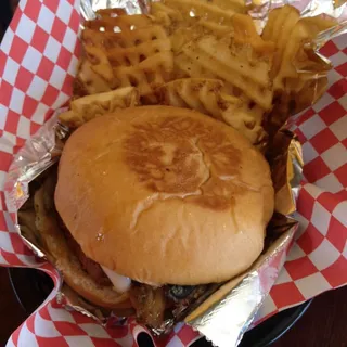 Mushroom Melt Burger