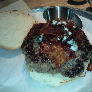 Bacon and Blue Burger