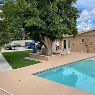 Beautiful landscape designed by our custom designer Mario!