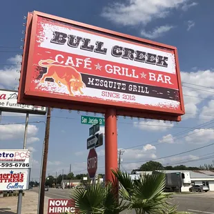 Bull Creek Sign