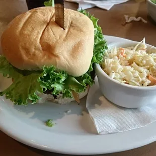 Mushroom Swiss Burger