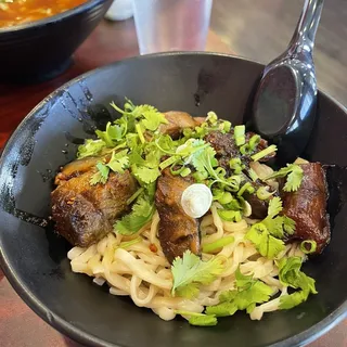 Beef and Beef Tendon and Honeycomb Tripe Soup