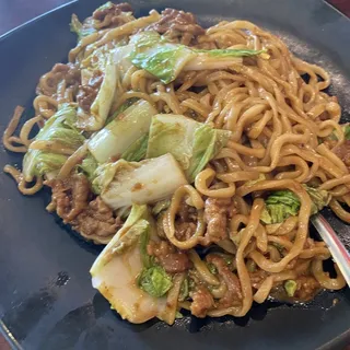 Satay Angus Beef Stir Fried Noodles