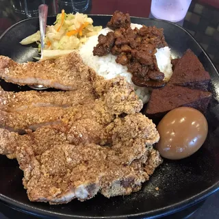 Fried Pork Chop Rice