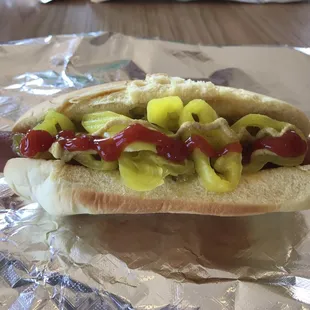 Awesome dogs! Great pit stop on the way to penn state. Kids loved it too!