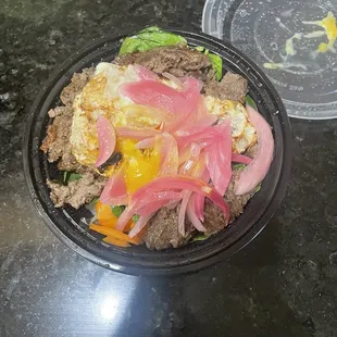 Ginger Beef Bowl