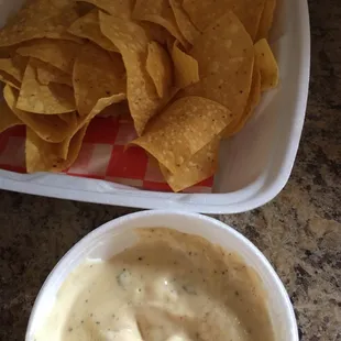 Chips and Queso