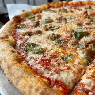 Jalapeño &amp; sausage pie