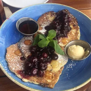 Blueberry & Ricotta Pancakes
