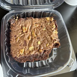 Milk choc brownie