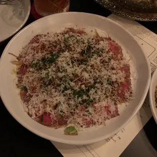 Mishima Ranch Beef Carpaccio