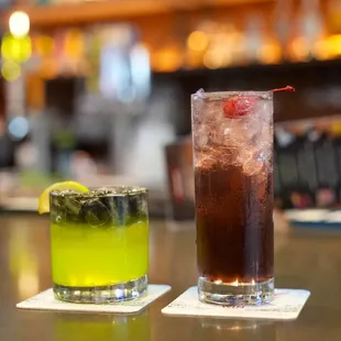 Calling all Halloween lovers, have your tried our new off menu drinks? The Poison Apple and Witches Brew.