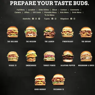 Burger Menu