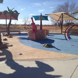 Tiny waterpark. Season starts in the spring.