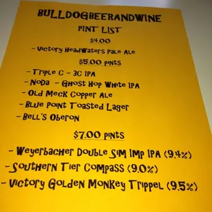 This week&apos;s drinks!
