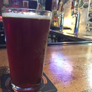Cranberry Cold Crash from NoDa. Tasty!