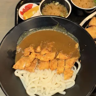 Curry katsu udon