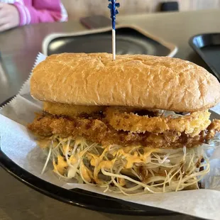 Chicken Katsu sandwich