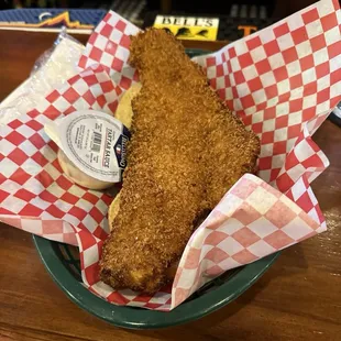 Huge Cod Sandwich!