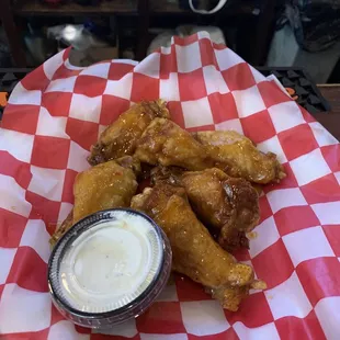 Hugh Honey wings