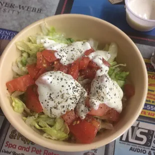 Small salad