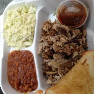 BQ Pork Plate!!! Yum!!