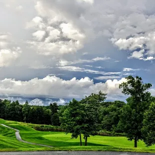 a golf course
