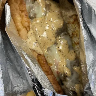 FRIES Philly cheesesteak/Chicken Philly FRIES