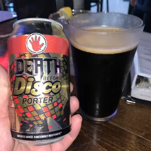 Left Hand Death Before Disco Porter