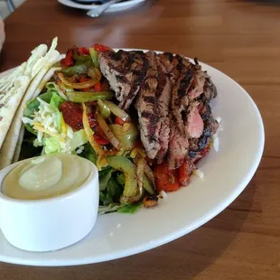 Steak Fajitas Salad